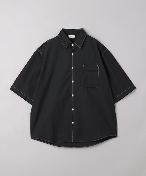 LEMAIRE＞ DOUBLE POCKET SHORT SLEEVE SHIRT/ダブル ポケット 
