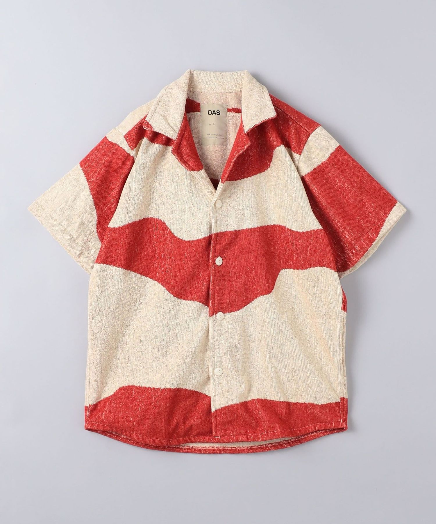 OAS＞ AMBER DUNE CUBA TERRY SHIRT/テリー シャツ