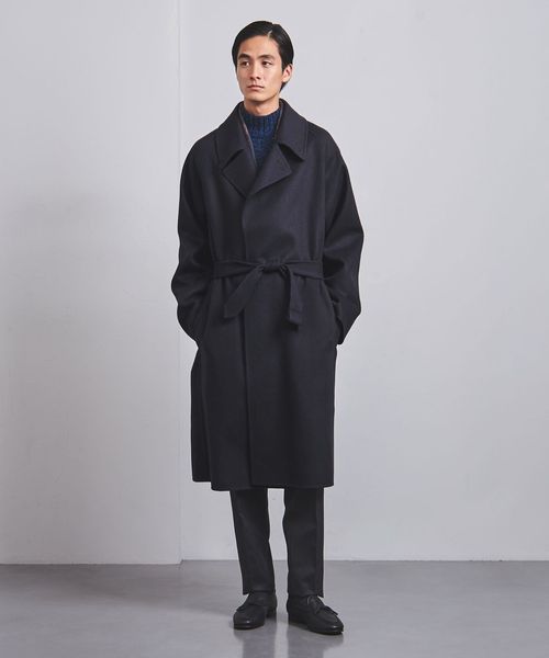 ダブルフェイスベルテッドコート 別注】＜MACKINTOSH＞ ダブルフェイス ベルテッド コート