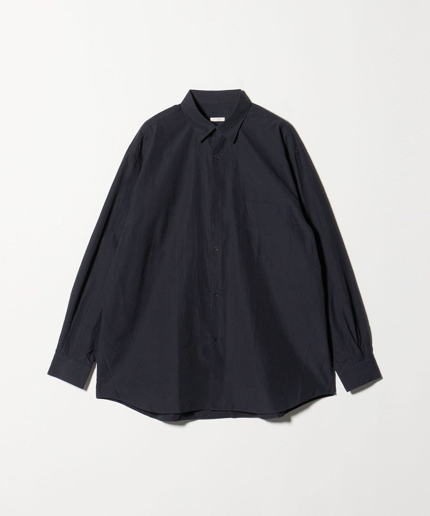 美品 希少 サイズ1 19ssコモリシャツ Shirt 黒タグ 限定 黒 COMOLI - 【新品未使用】コーデュロイ コモリシャツ ブラック