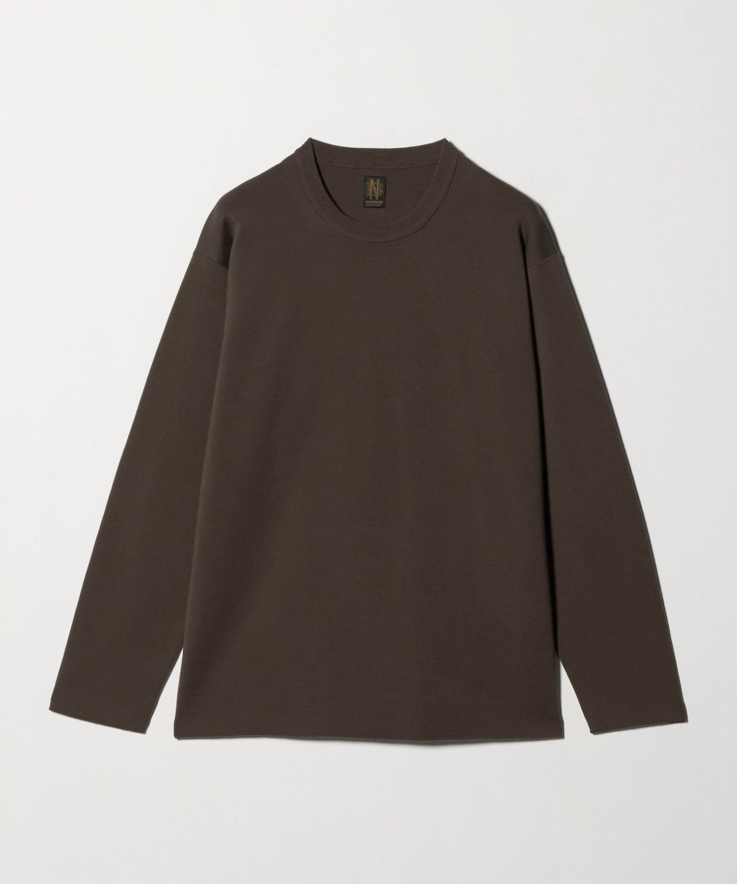 BATONER＞32G SMOOTH CREW NECK/32ゲージ スムース クルーネック