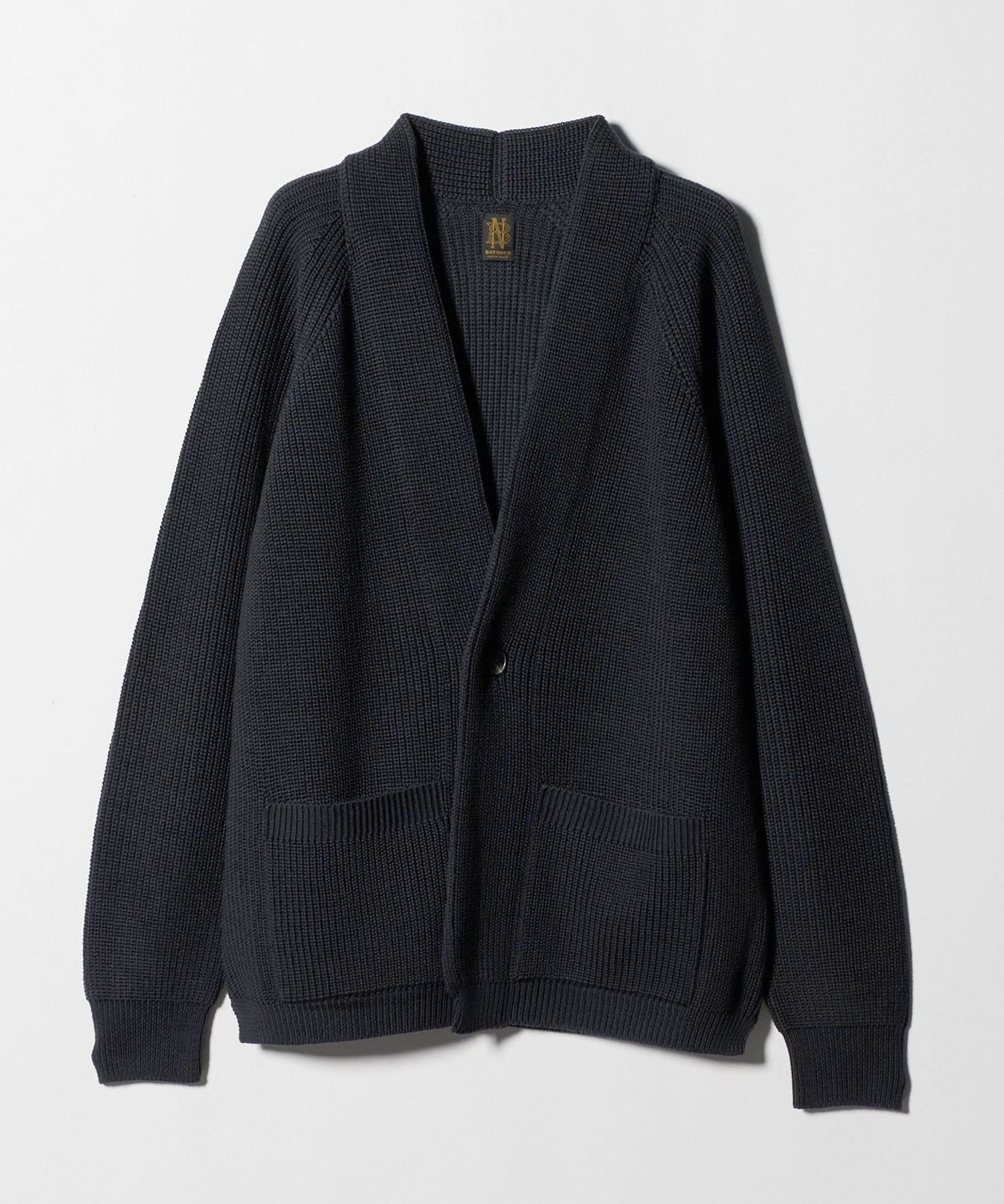 サイズ1 UNITED ARROWS【別注】BATONER ポロ カーディガン BATONER＞ POLO CARDIGAN/ポロ カーディガン