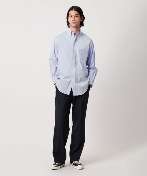 トップス Brooks Blothers fun shirt L 別注】＜Brooks Brothers＞FUN SHIRT/ライトブルー ポロカラー