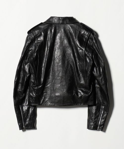 ラウンジリザード 13万円 ホースレザー ライダース ジャケット auralee ラウンジリザード 13万円 ホースレザー ライダース ジャケット