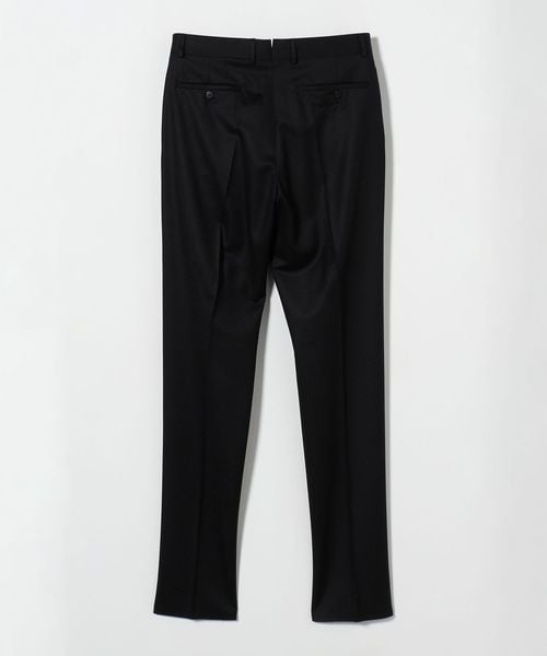 UNITED ARROWS/新品未使用　48 REDAサキソニー1プリーツパンツ CARUSO＞サキソニーウール 1プリーツ スラックス