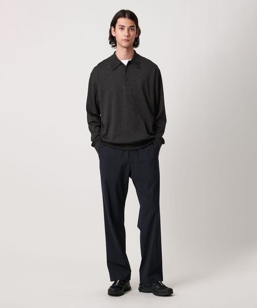 BATONER ポロ カーディガン United Arrows別注 別注】＜BATONER＞ ポロ カーディガン