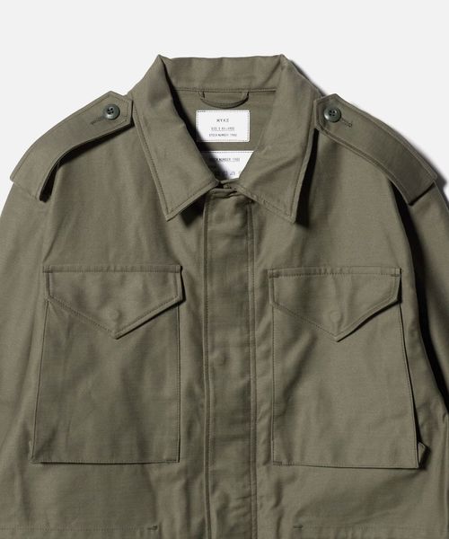 hyke ミリタリージャケット　早い者勝ち HYKE ハイク 22SS UNITED ARROWS ユナイテッドアローズ 別注 M51