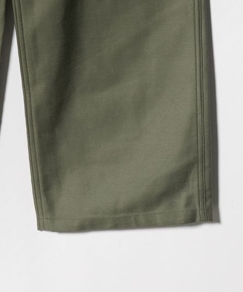 HYKE＞BACK SATIN BAKER PANTS/バックサテン ベイカーパンツ