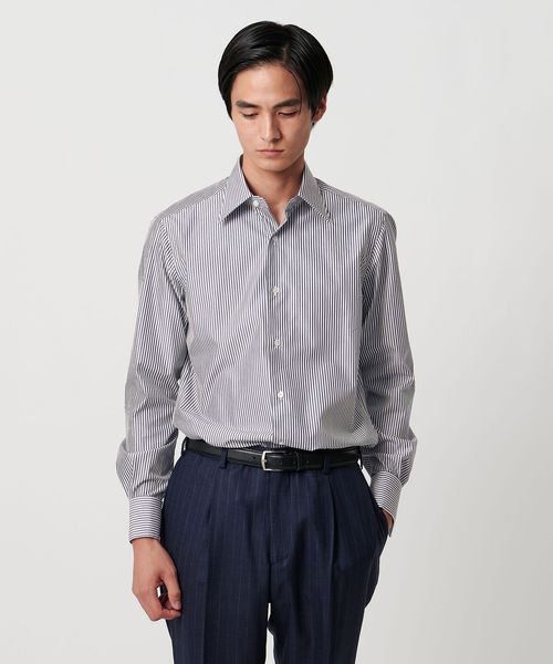 allureville✖️Thomas Masonの長袖ストライプシャツ　送料無料 ◇トーマスメイソンベーシックシャツ|allureville OFFICIAL SITE