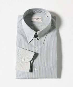 UNITED ARROWS/ALBINI ファンシーストライプ タブカラー シャツ/シャツ / ブラウス