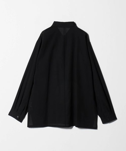 ATON＞OVERSIZED SHIRT/オーバーサイズシャツ
