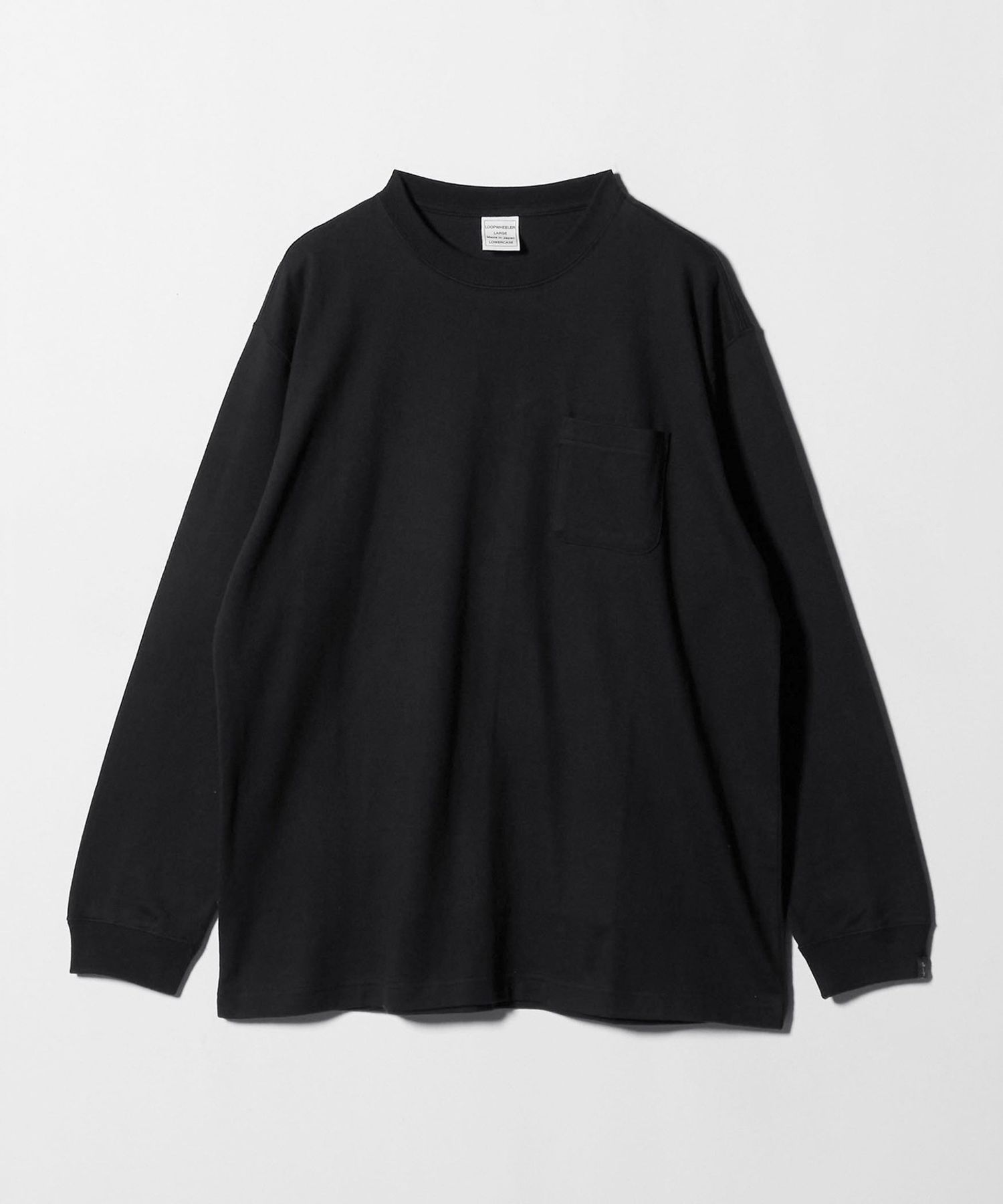 【新品未開封】LOOPWHEELER LW29ロングスリーブTシャツ S LOOPWHEELER x LOWERCASE for UNITED ARROWS>ロングスリーブTシャツ