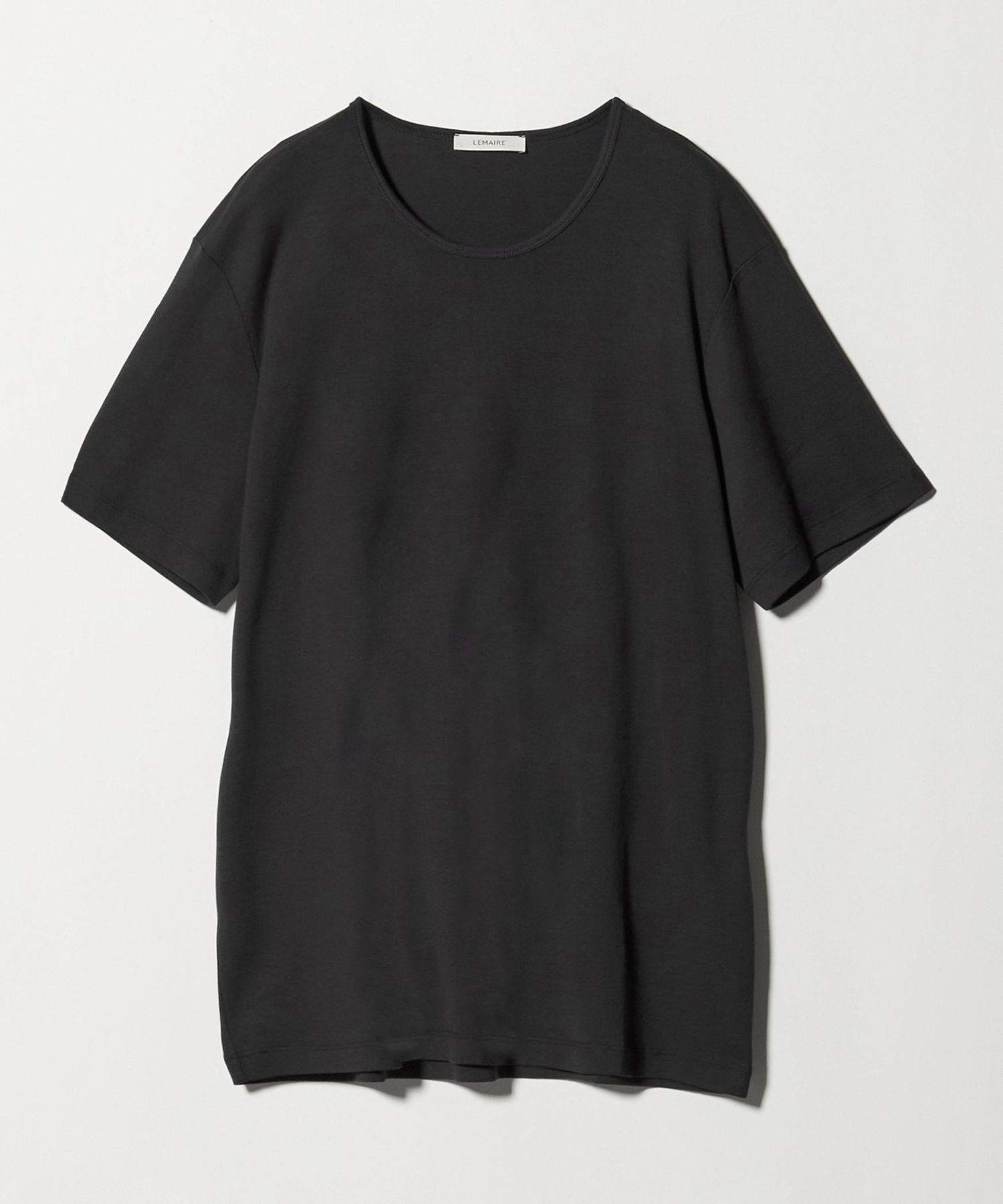 LEMAIRE＞Rib U Neck T―Shirt/Uネック Tシャツ