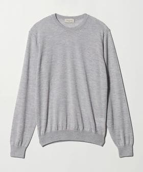 PIACENZA/＜PIACENZA＞カシミヤ シルク ハイゲージ クルーネックニット/ニット / セーター