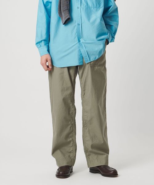 UNITED ARROWS/オーガニックコットン バックサテン ファティーグパンツ/その他パンツ