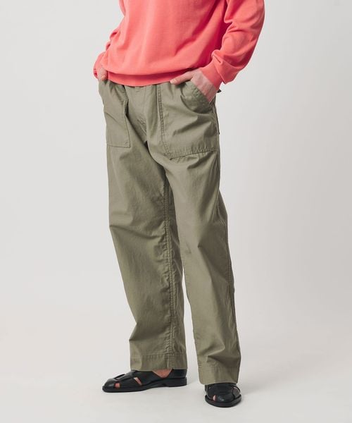 UNITED ARROWS/オーガニックコットン バックサテン ファティーグパンツ/その他パンツ