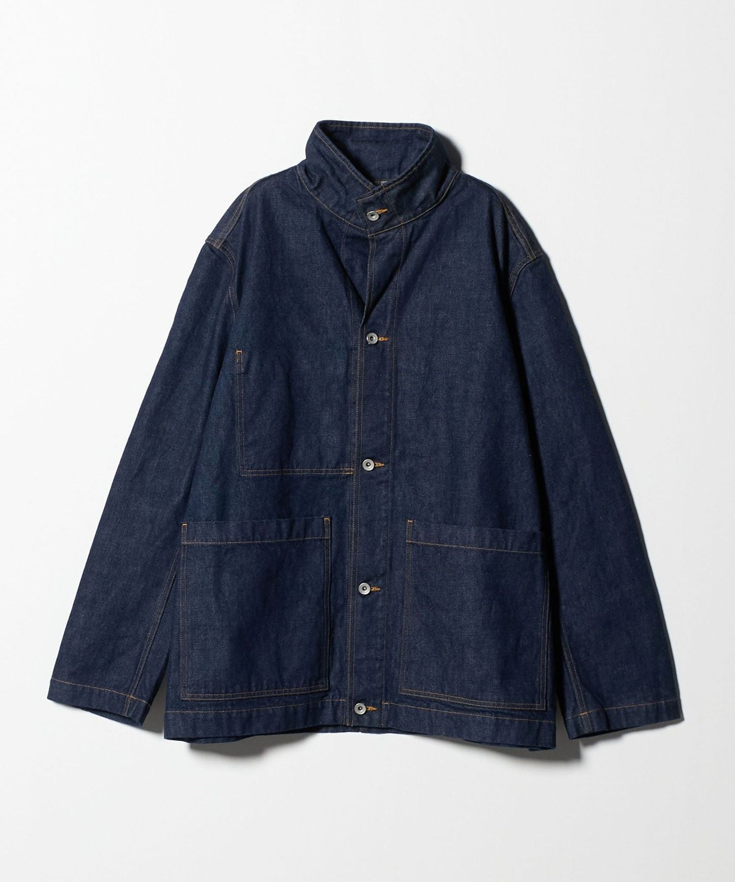 studio nicholson スタジオニコルソン　デニムジャケット Studio Nicholson デニムジャケット | ブラック | FARFETCH JP