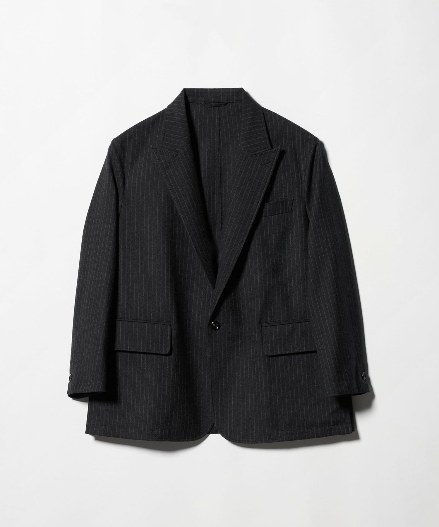 THE RERACS＞THE PEAKED LAPEL EASY JACKET/ピークドラペル