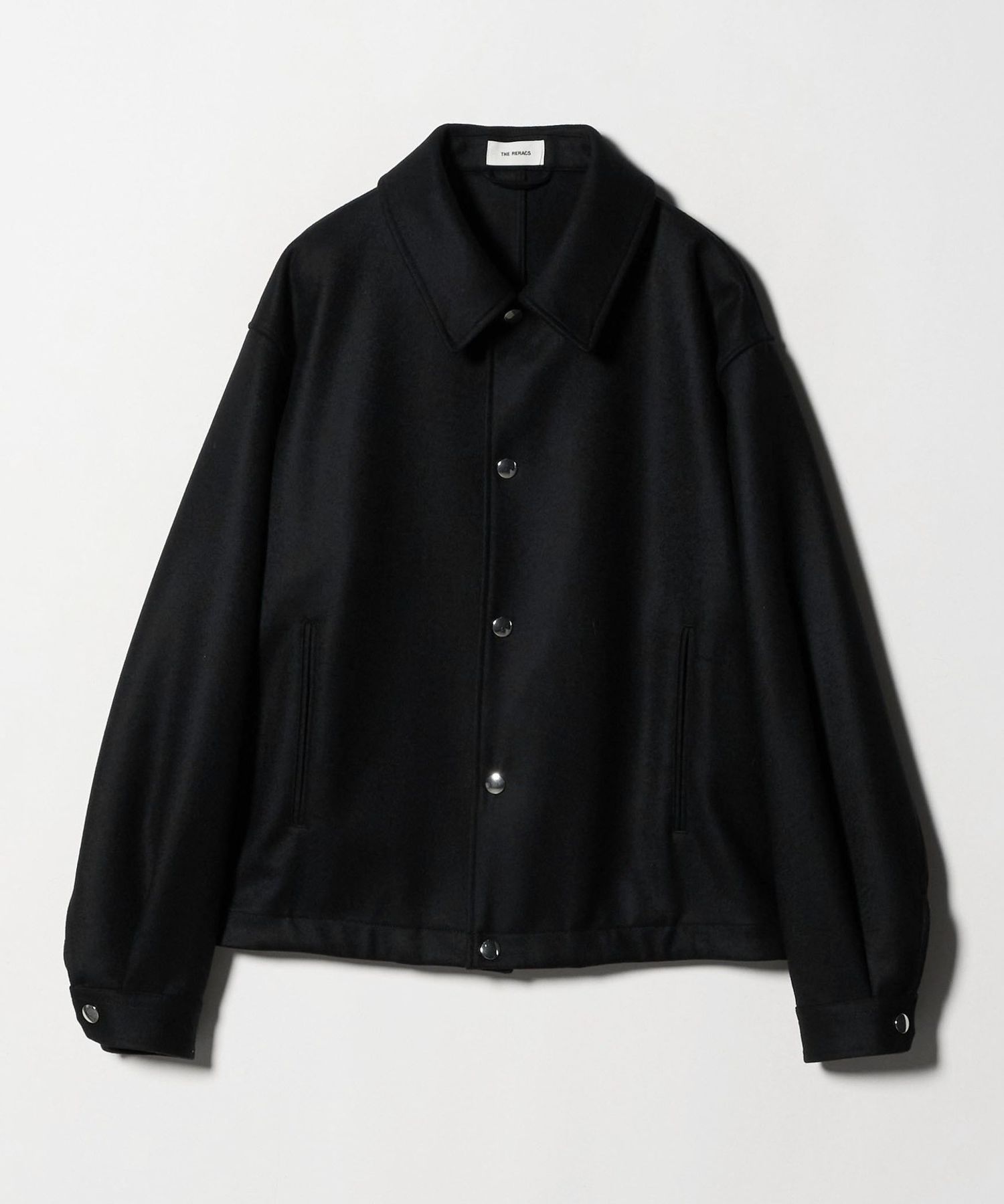THE RERACS＞LIGHT MELTON COACH JACKET/ライトメルトン コーチジャケット