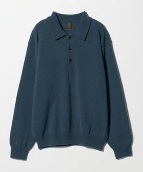 BATONER/【別注】＜BATONER＞ ブルーフェイス  ニットポロ/ニット / セーター