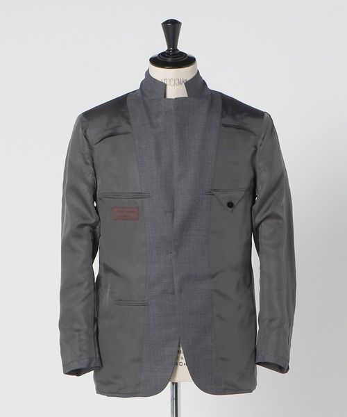 グレー シングルボタン パンツスーツ UNITED ARROWS グレー シングルボタン パンツスーツ UNITED ARROWS