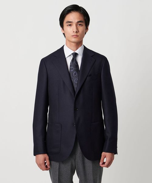 48サイズ　シップス 【（ヴァルディターロ）ウールカシミヤホップサックジャケット 48サイズ シップス 【（ヴァルディターロ）ウールカシミヤホップ