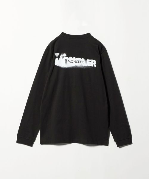 MONCLER X LULU LI ロングスリーブTシャツ Black Moncler x Lulu Li Long Sleeve T-Shirt - Polos & T