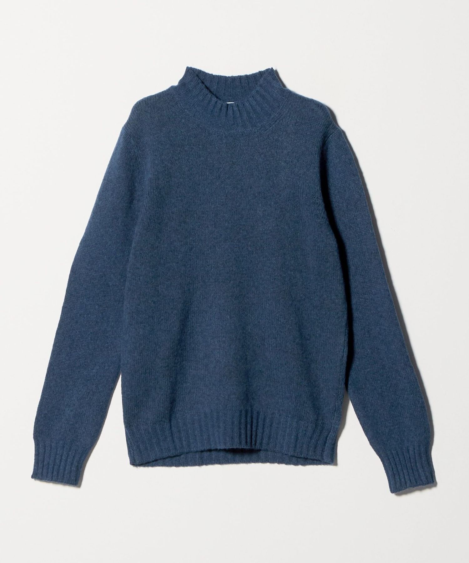 グランサッソ メランジ ケーブル編みタートルネックニット サイズ46