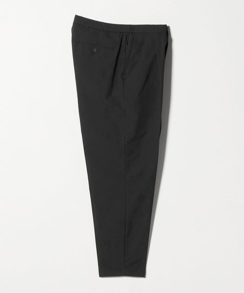 UNITED ARROWS ブルーグレー スーツ40 ウェザーコンフォート ダブルクロス キャロット 2プリーツ