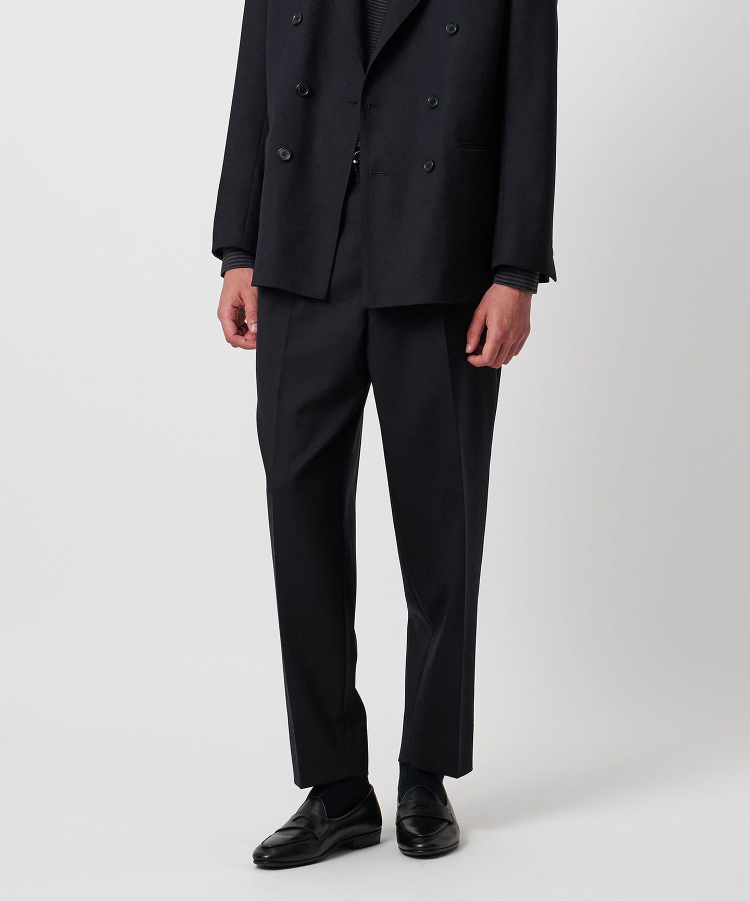 【新品未使用】SOVEREIGN(ソブリン)UNITEDARROWS スラックス SOVEREIGN＞ホップサック 1プリーツ スラックス RELAX MODEL