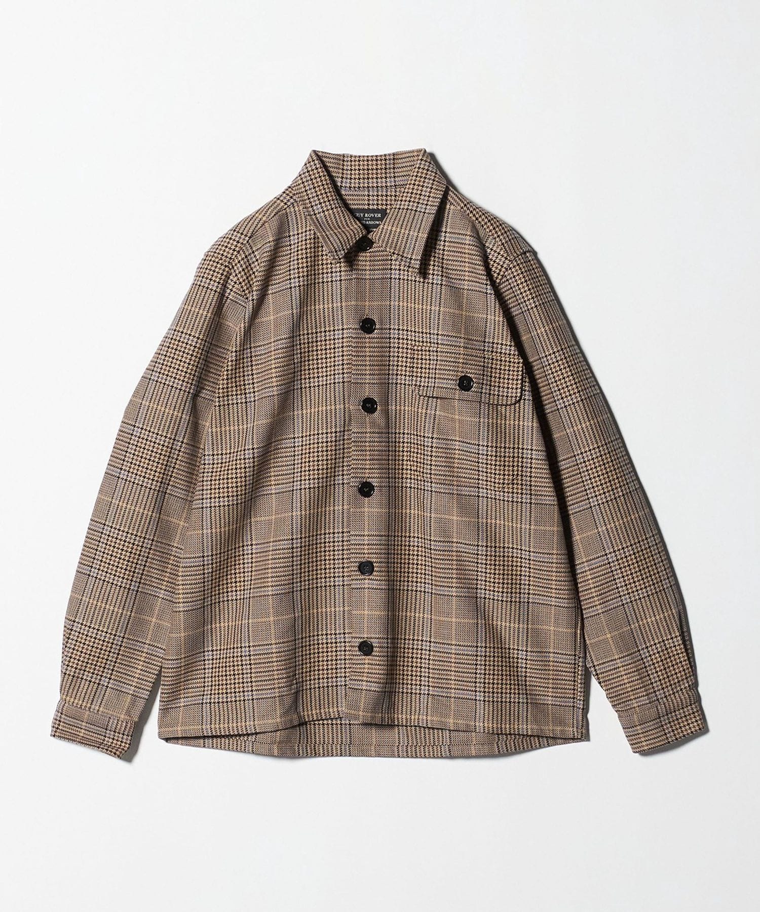 BEAMS別注24AW GUY ROVER グレンチェックカバーオール GUY ROVER】ギ・ローバー グレンチェックカバーオール | MANO