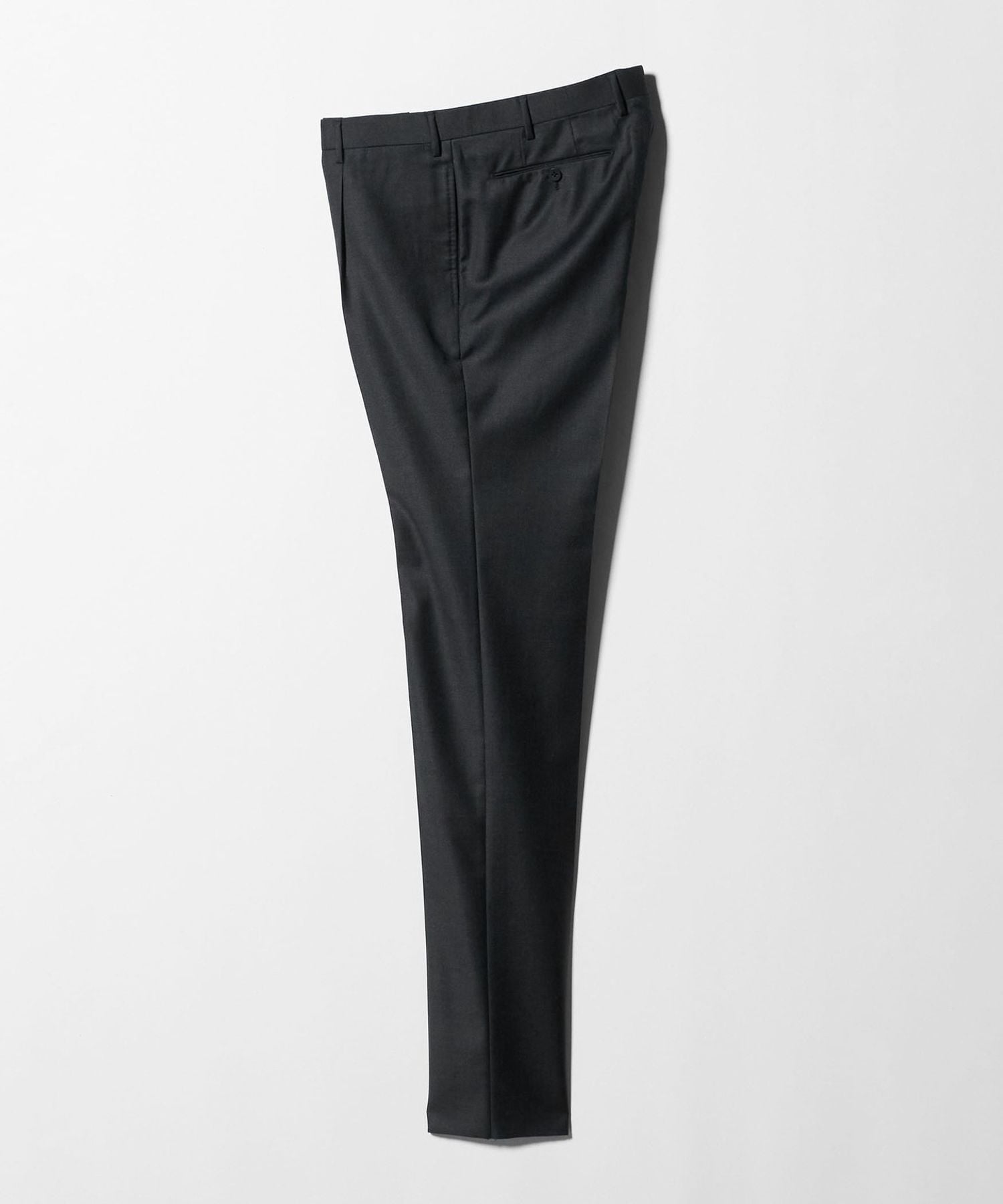 DSQUARED2 ウールテーパード 1プリーツパンツ グレー 44 ARECHI ウールストレッチ 1プリーツテーパードパンツ グレー