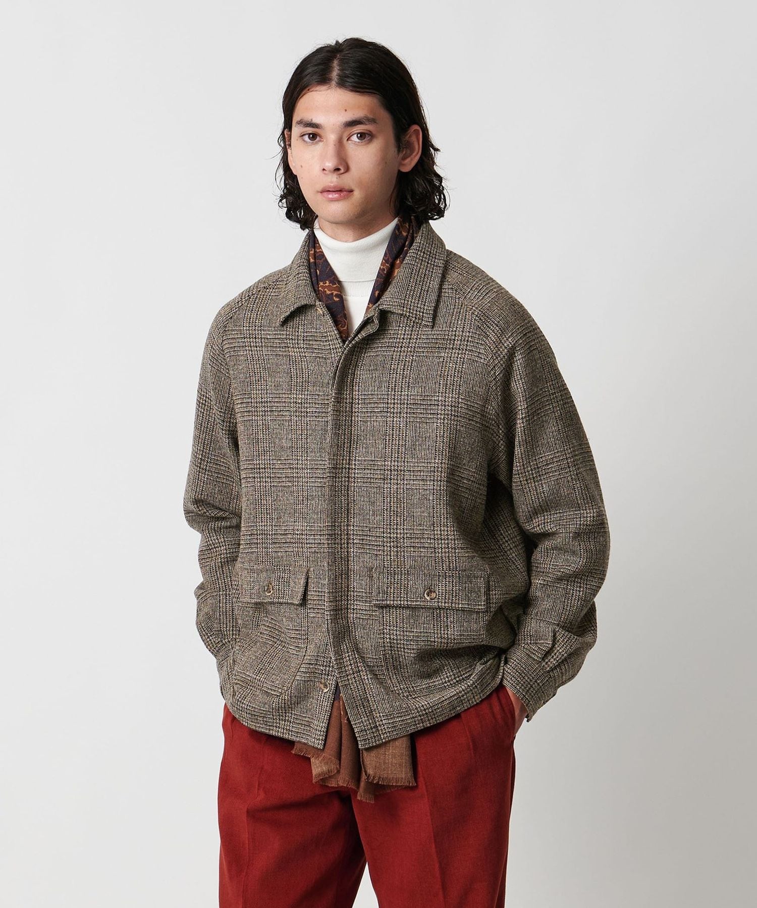 united arrows ウールシャツブルゾンコート UNITED ARROWS（ユナイテッドアローズ）の「ウール シャツ