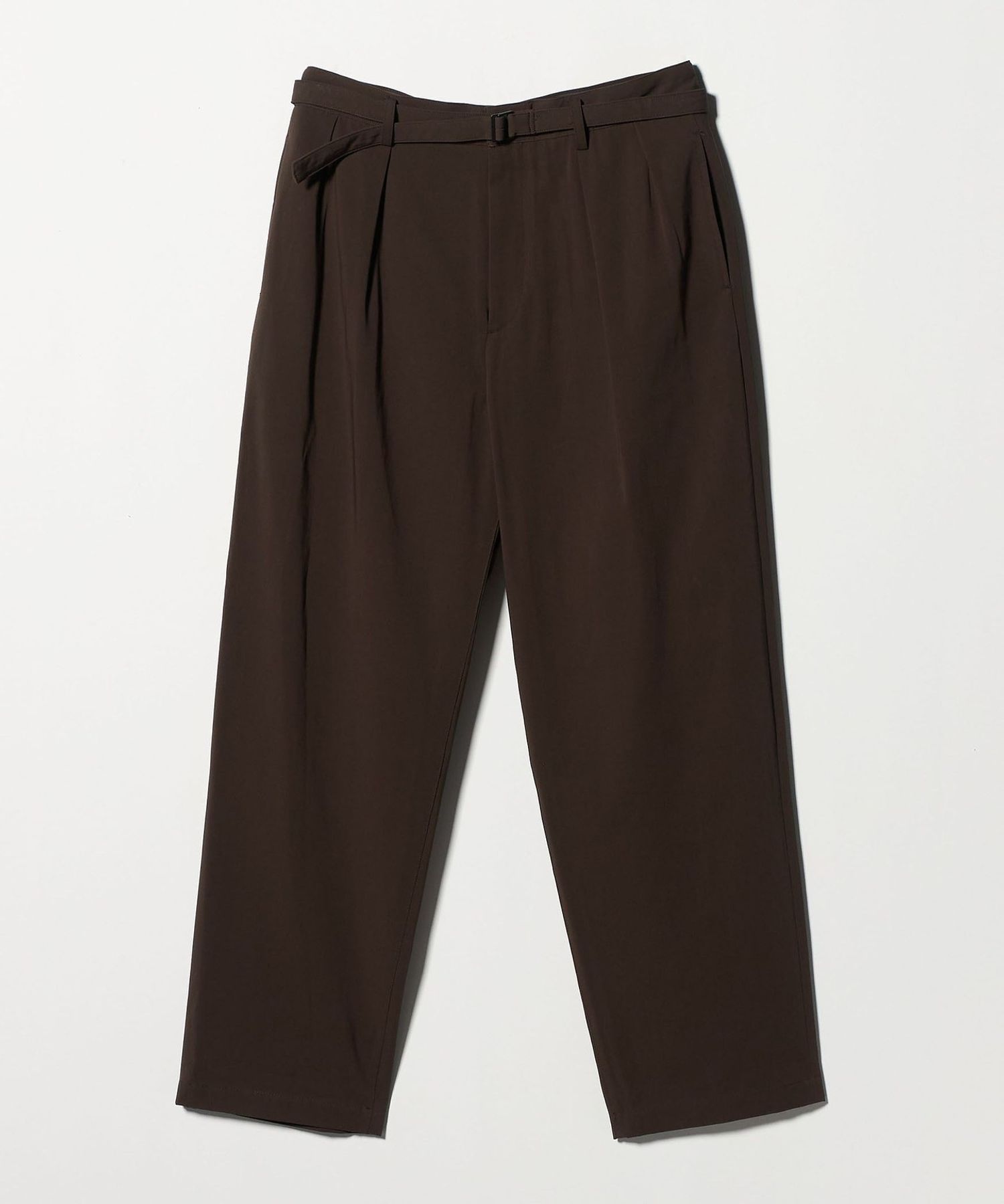 IRENISA＞BELTED TAPERED PANTS/ベルテッド テーパードパンツ