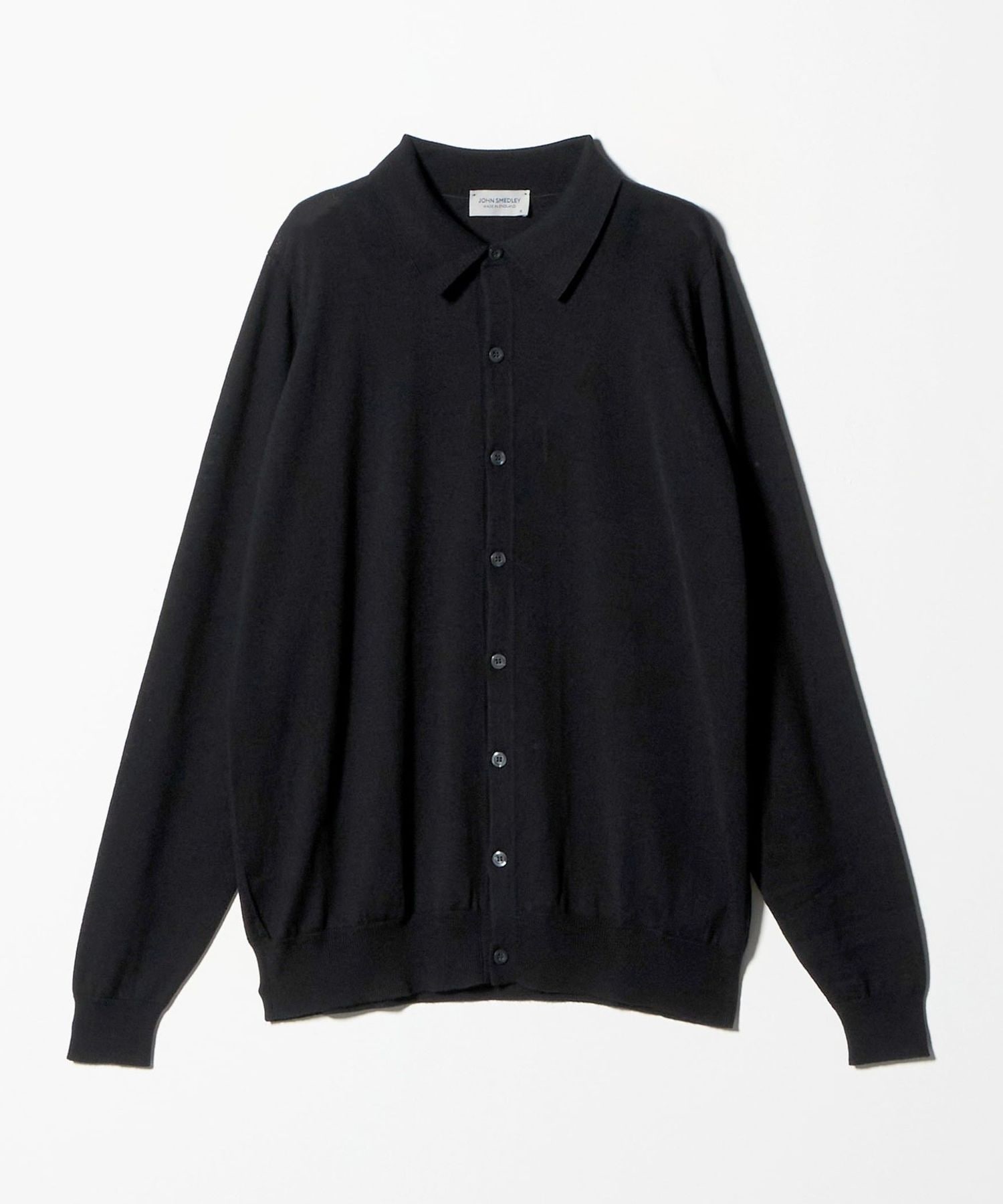 JOHN SMEDLEY＞TIBOR/ニットシャツ カーディガン
