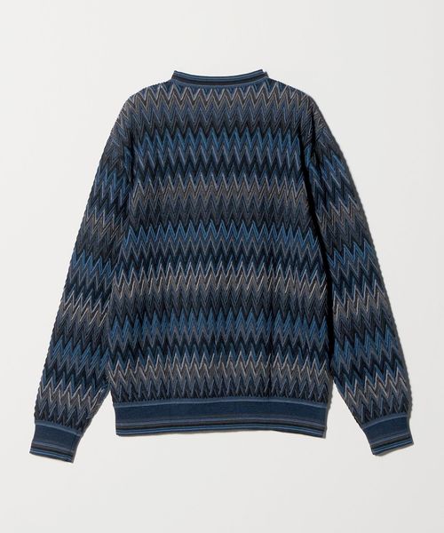 MISSONI＞ジオメトリック クルーネック ニット