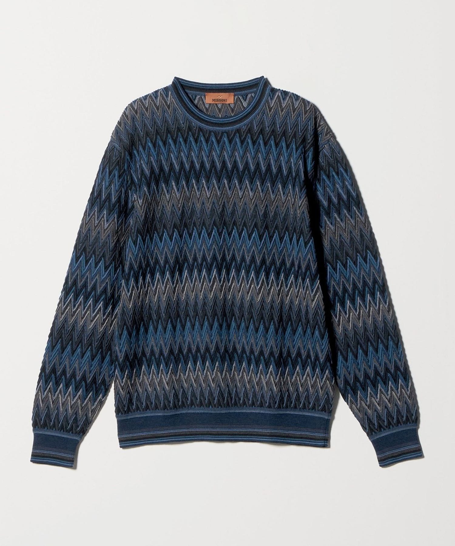 MISSONI＞ジオメトリック クルーネック ニット