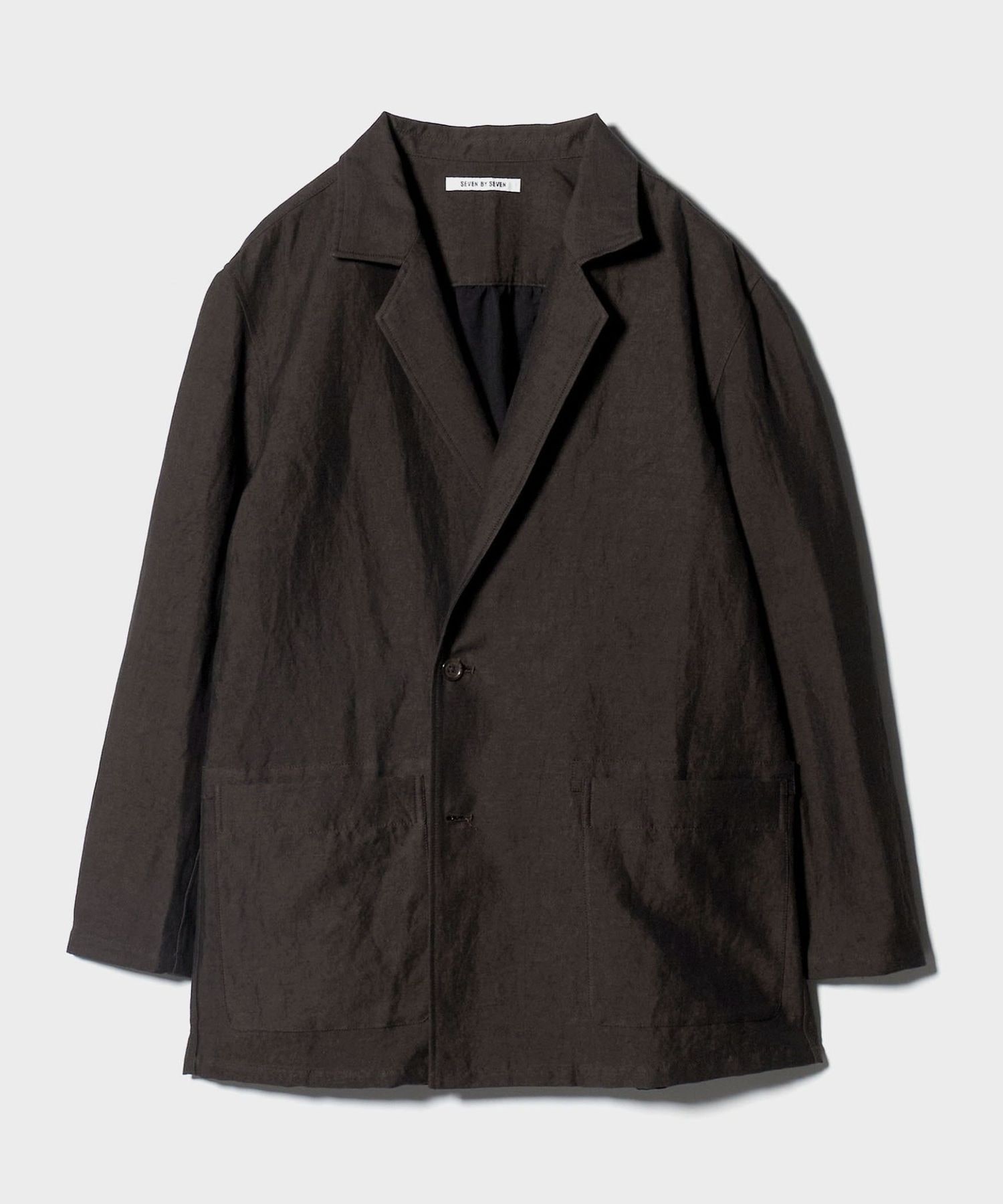 SEVEN BY SEVEN＞DOUBLE BREASTED SHIRTS JACKET/ダブルブレスト