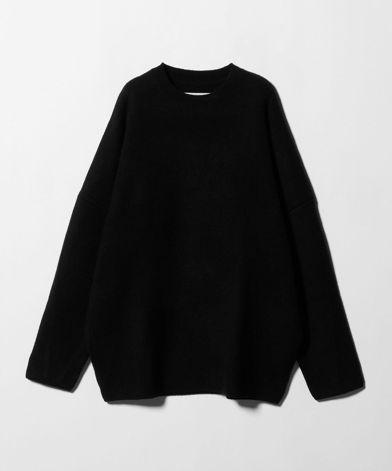 nonnotte＞Draping Crew neck Pullover/クルーネック ブルオーバー ニット