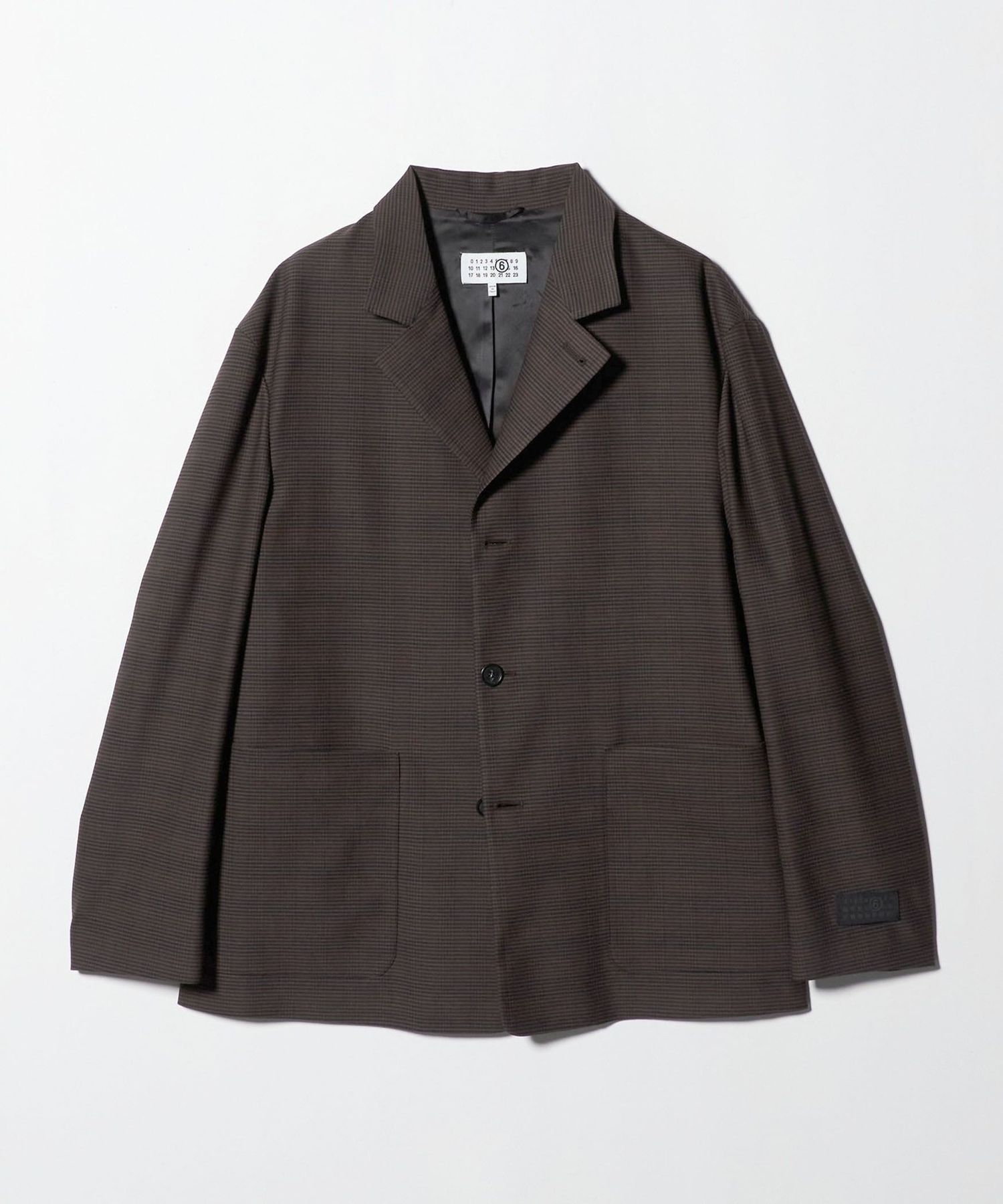 MM6 Maison Margiela 2017年チェック柄テーラードジャケット MM6 Maison Margiela 2017年チェック柄テーラードジャケット