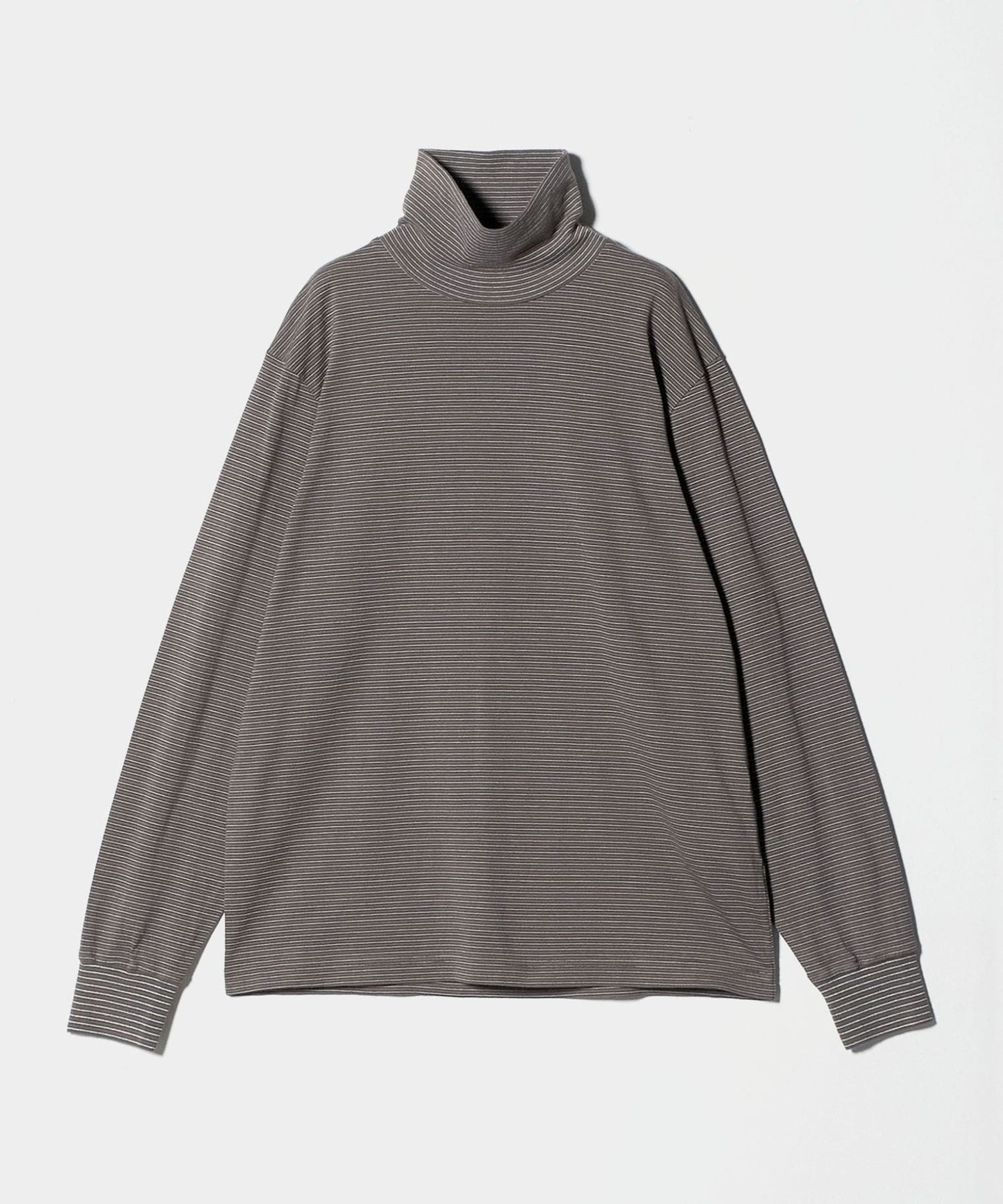 Yonetomi＞GARMENT DYED BORDER T―SHIRT/ボーダー