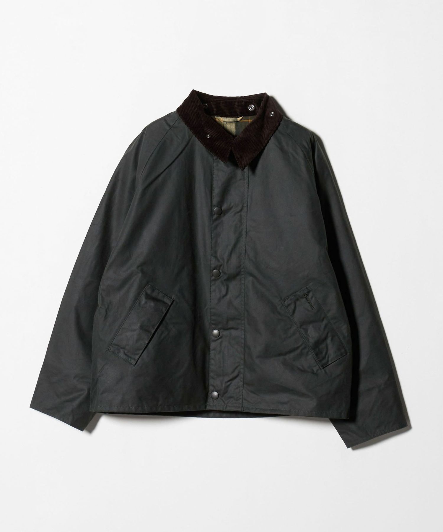 Barbour TRANSPORT トランスポート 36 22AW Barbour＞OS TRANSPORT/トランスポート ワックス ショート