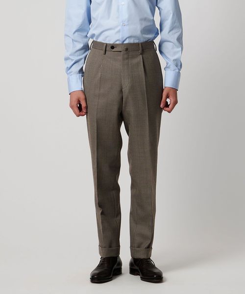 スーツ vitale barberis canonico UNITEDARROWS Vitale Barberis Canonico ハウンドトゥース シングル3ボタン