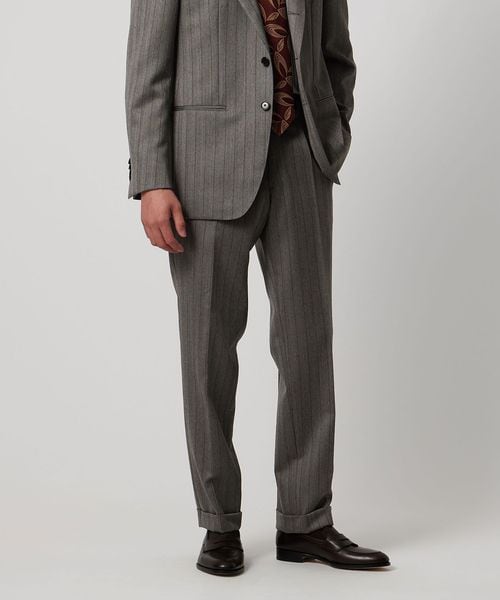 UNITED ARROWS CANONICO社 ダークブラウンスーツ 46 UNITED ARROWS CANONICO社 ダークブラウンスーツ 46 UNITED