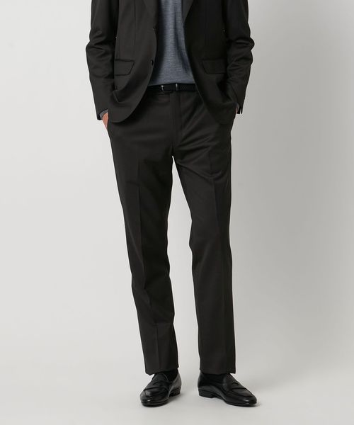 UNITED ARROWS/ポリエステル/ウール ノープリーツ スラックス COMFORT EASY―MODEL/スーツ / セットアップ