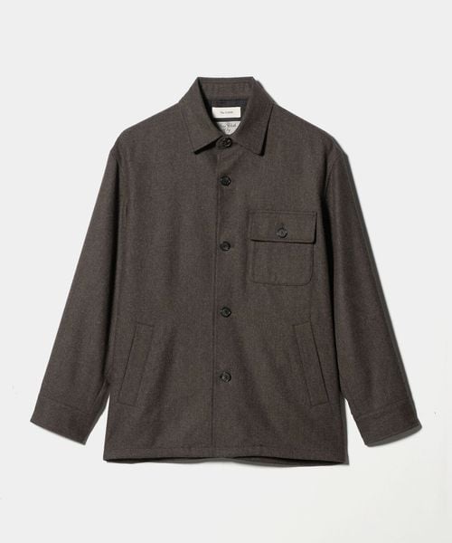 The CLASIK/＜The CLASIK＞ヘリンボーン オーバーシャツ/シャツ / ブラウス