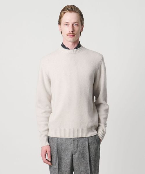 SOVEREIGN/＜SOVEREIGN＞BIAGIOLI MODESTO ウール/カシミヤ クルーネック ニット/ニット / セーター
