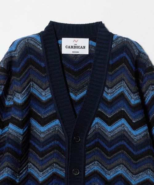 MISSONI ブラック 長袖カーディガン MISSONI 極美品☆MISSONI ミッソーニ フロントオープン ロング丈
