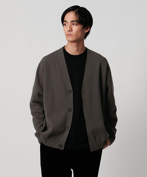 【美品】UNITED ARROWS & SONS カーディガン　BLACK UNITED ARROWS & SONS（ユナイテッドアローズアンドサンズ）の