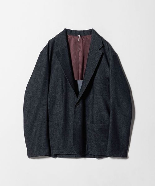 m's braque/＜m’s braque＞デニム 3パッチ シングルジャケット/テーラードジャケット